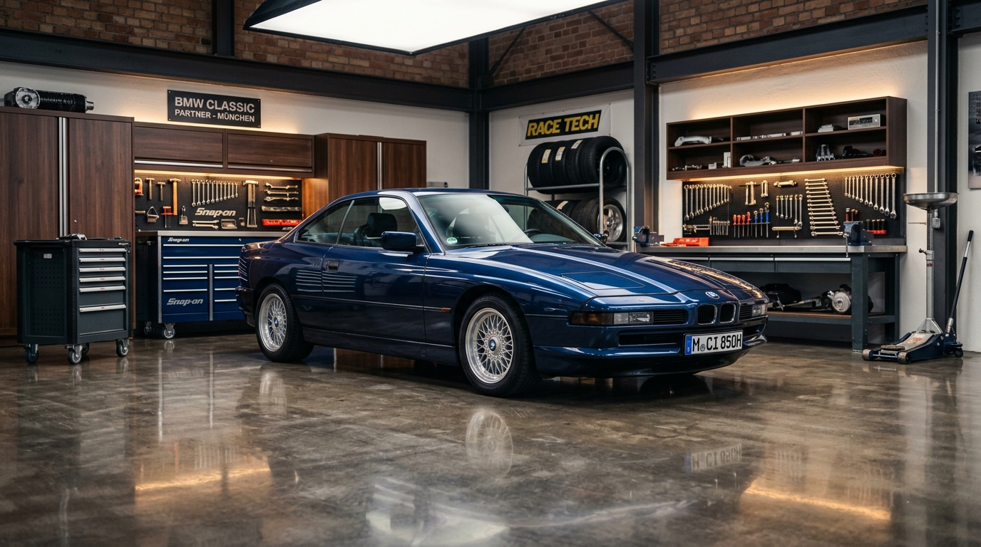 Odrestaurowywanie starych samochodów, BMW seria 8 E31 Oldschoolcars Baranowo