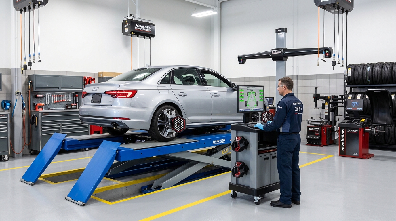 Laserowa geometria kół 3D i wulkanizacja Baranowo Przeźmierowo Poznań